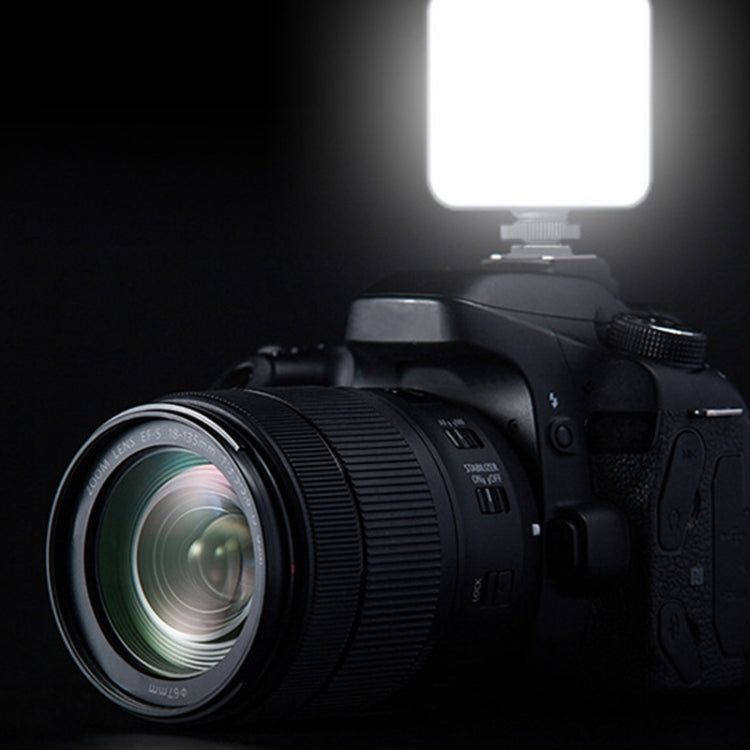 W64 64LEDs Video Conferencing Mobile Laptop Live Fill Light Photography Pocket Lamp, Clip Set, Clip+Tripod Set