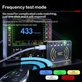 i2C C07 Locksmith No.1 Remote Control Frequency Tester Multimeter, Plug: EU Plug, Configuration 1, Configuration 2