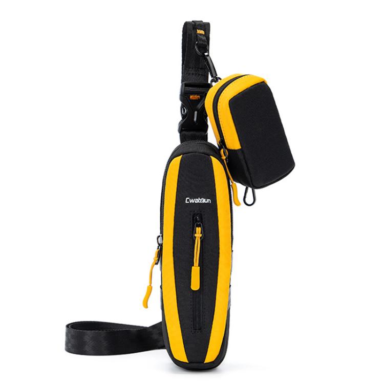 For DJI Osmo Pocket 3 Cwatcun D225 Small Organizer Bag Protective Multifunctional Sports Camera Bag, D225