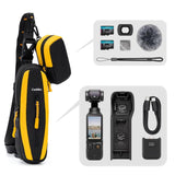 For DJI Osmo Pocket 3 Cwatcun D225 Small Organizer Bag Protective Multifunctional Sports Camera Bag, D225