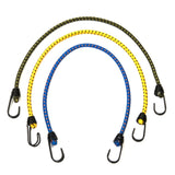 2 PCS Outdoor Tent Crude Elastic Rope Tied High Luggage Rope Clothesline Camping, Length: 60cm, Diameter: 8mm, Random Color Delivery