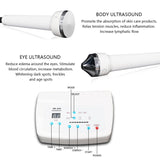 2 PCS Professional Ultrasonic Ladies Skin Care Whitening Freckle Anti-aging Beauty Facial Machine