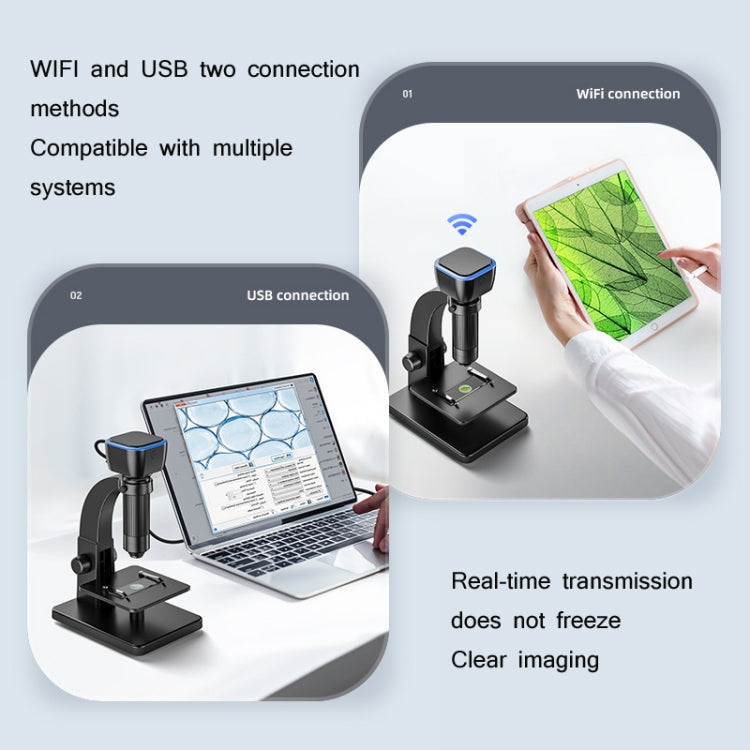 2000X WIFI High Magnification Biological Microscope USB HD Digital Magnifying Glass