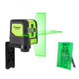 9011G 1V1H 15mW 2 Line Green Beam Laser Level Covering Walls and Floors Default Title
