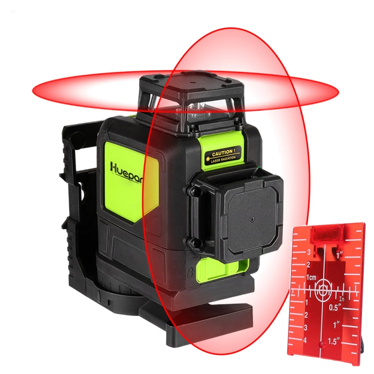 902CR 2×360 Degrees Laser Level Covering Walls and Floors 8 Line Red Beam IP54 Water / Dust proof Default Title