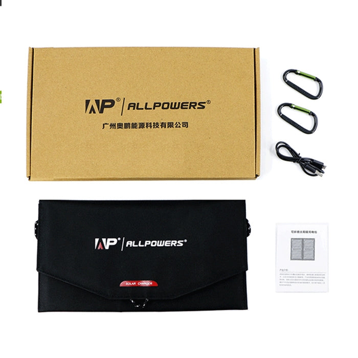 ALLPOWERS Solar Panel 10W 5V Solar Charger Portable Solar Battery Chargers Charging