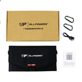 ALLPOWERS Solar Panel 10W 5V Solar Charger Portable Solar Battery Chargers Charging