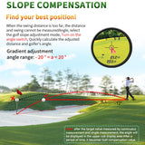 ARTBULL Rechargeable Golf Laser Rangefinder With Magnetic