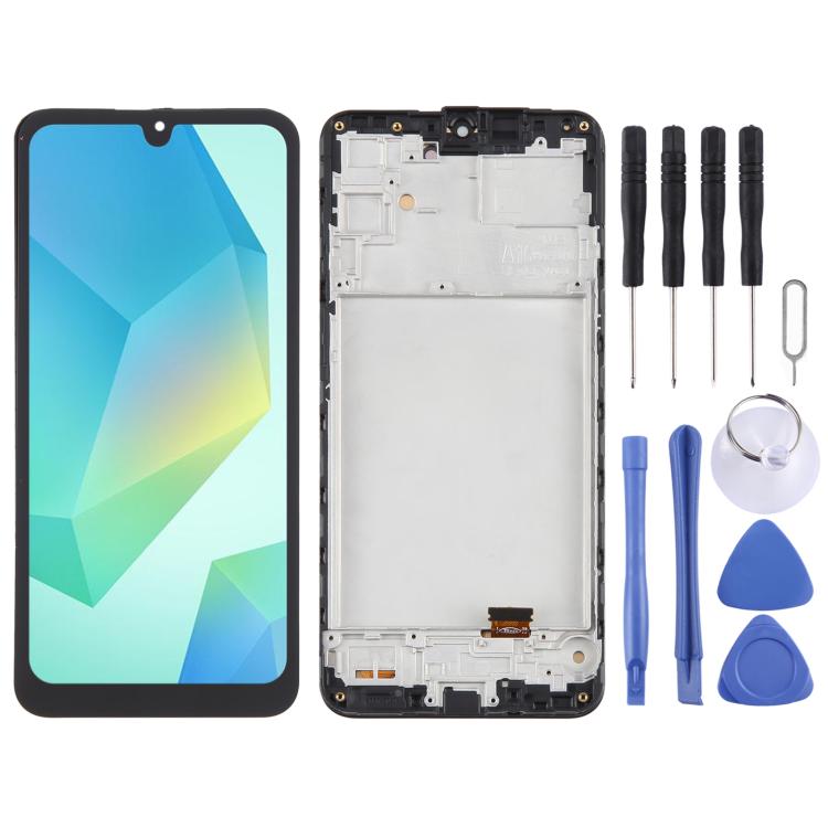For Samsung Galaxy A16 4G SM-A165F 6.46 inch OLED LCD Screen Digitizer Full Assembly with Frame Default Title