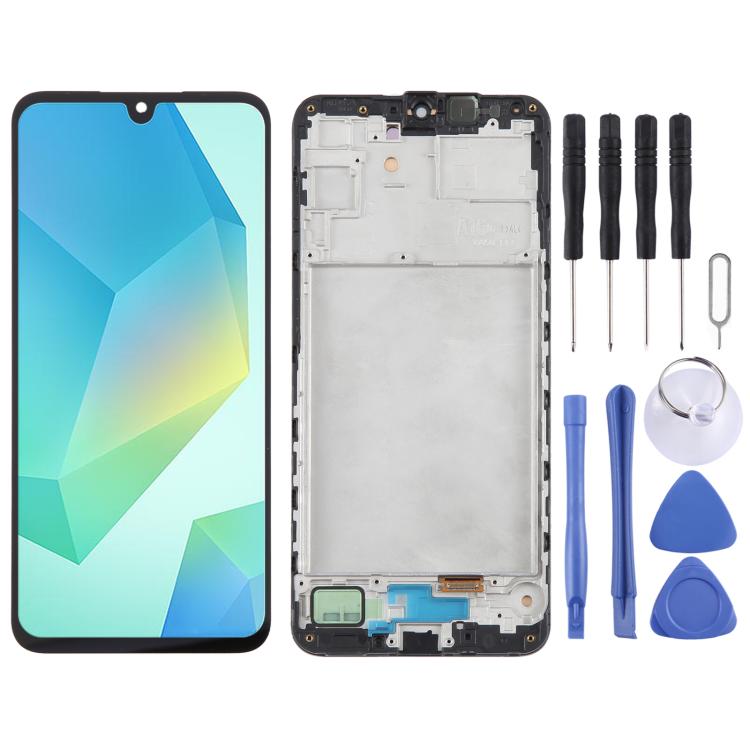 For Samsung Galaxy A16 5G SM-A166B 6.66 inch EU Version OLED LCD Screen Digitizer Full Assembly with Frame Default Title