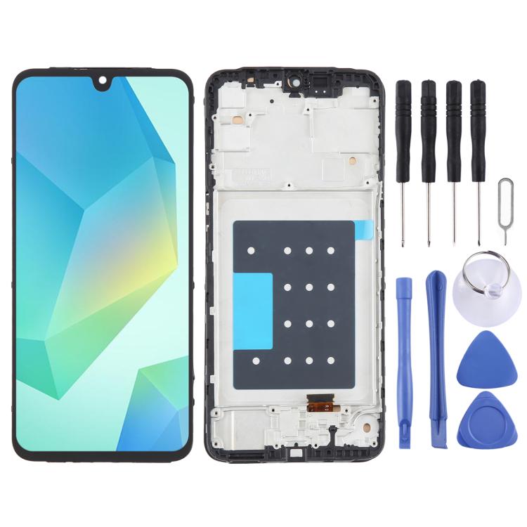 For Samsung Galaxy A16 5G SM-A166B 6.66 inch US Version OLED LCD Screen Digitizer Full Assembly with Frame Default Title