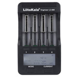 LiitoKala lii-500 Lithium Battery Charger for Li-ion IMR 18650, 26650, 16340, 14500, 10440, 18500, EU Plug