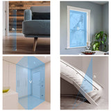 LS-1 Laser Rangefinder Distance Meter 25m Handheld Mini Rechargeable LCD Digital Laser Distance Meter 82ft Laser Range Finder