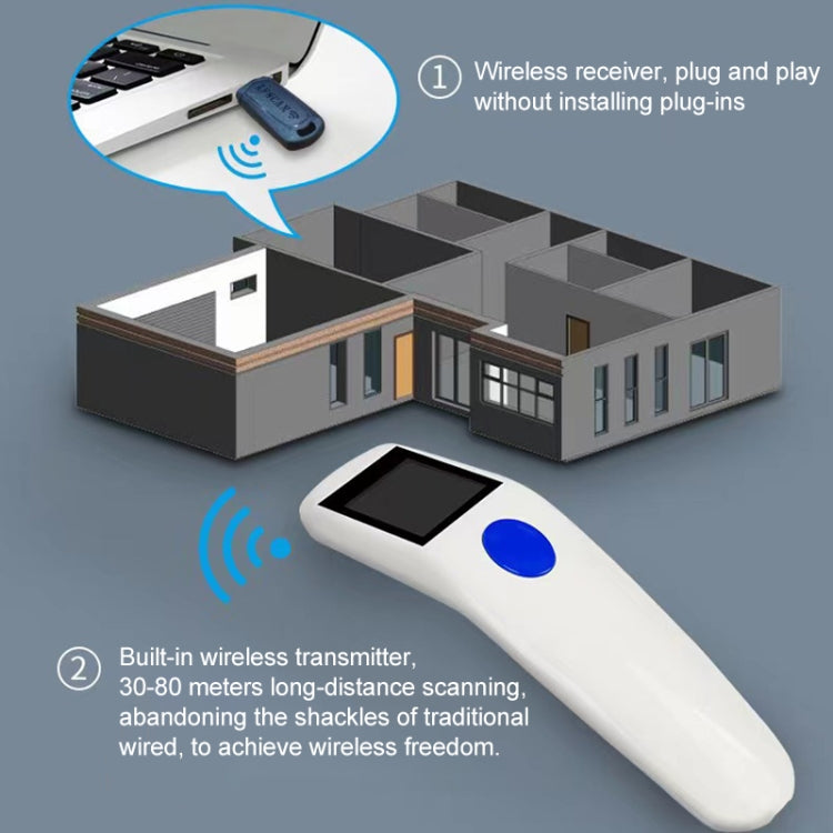 NEWSCAN NS1103T One & Two Dimensional High Speed Wireless Barcode Scanner Collector