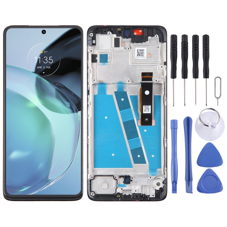 Original LCD Screen For Motorola Moto G72 Digitizer Full Assembly With Frame Default Title
