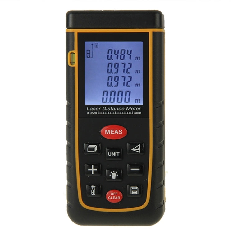 RZ-A40 1.9 inch LCD 40m Hand-held Laser Distance Meter with Level Bubble Default Title