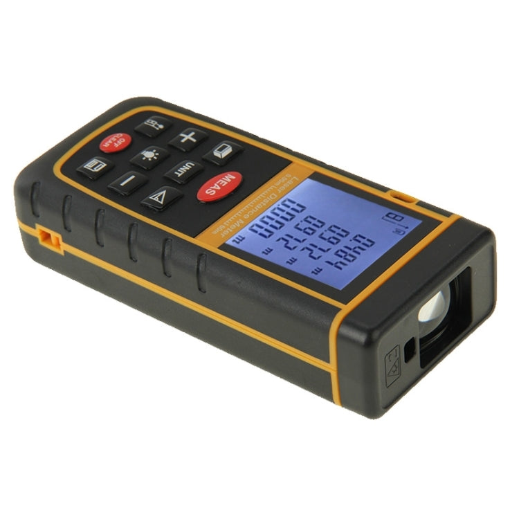 RZ-A60 1.9 inch LCD 60m Hand-held Laser Distance Meter with Level Bubble