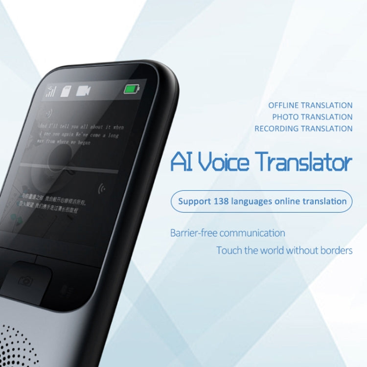 T11 Intelligent Voice Translator WIFI Artificial Intelligence Language Translation