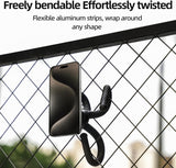 TELESIN P3-FM-02 Flexible Magnetic Suction Mobile Phone Tripod Magsafe Octopus Desktop Fixed Bracket