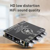 TPA7498e Power Amplifier Board Bluetooth Module Stereo 2.1 Audio Treble and Bass Control Subwoofer