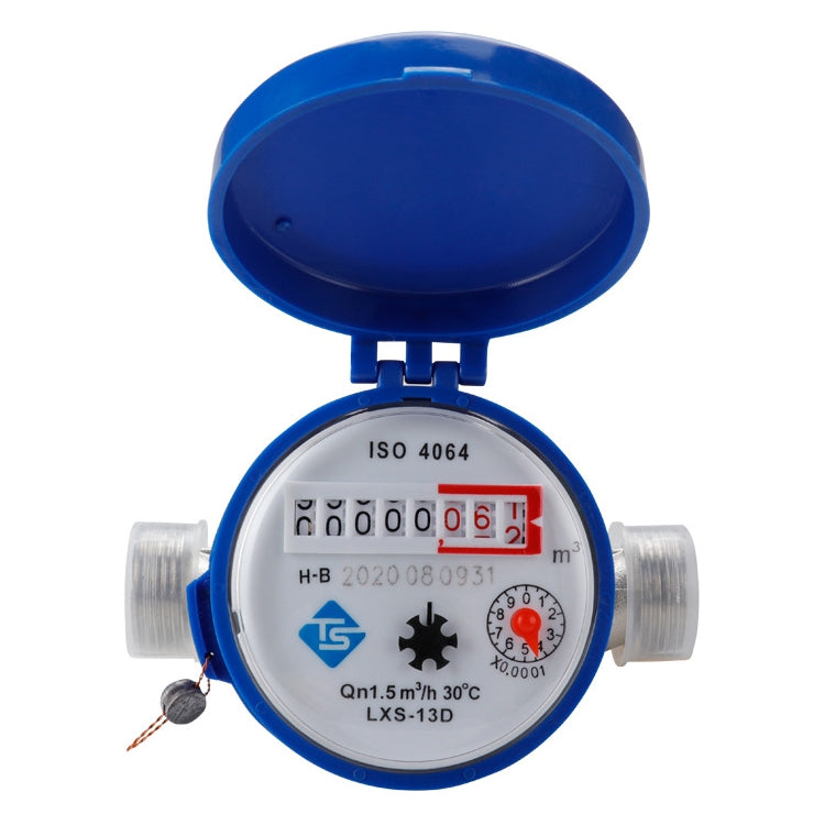 TS-S300E Household Mechanical Rotary-wing Cold Water Meter High-precision Pointer Digital Display Combination Water Meter Default Title