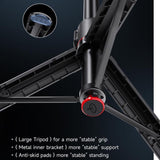 TT01 1.77m All-in-one Auto Pop Open Tripod Magnetic Remote Selfie Stick