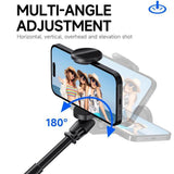 TT01 1.77m All-in-one Auto Pop Open Tripod Magnetic Remote Selfie Stick