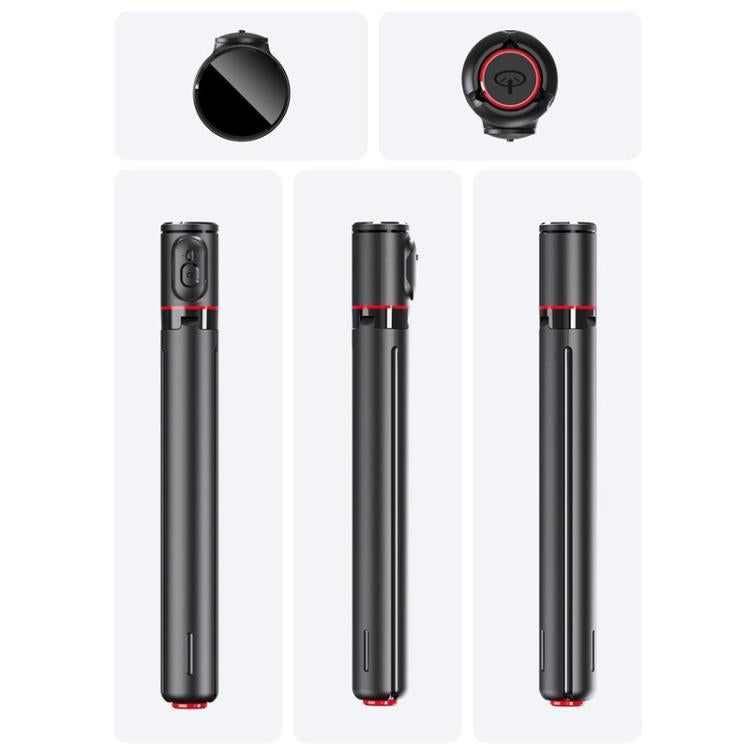 TT01 1.77m All-in-one Auto Pop Open Tripod Magnetic Remote Selfie Stick