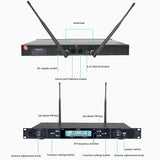 U-620 Professional 1 to 2 Waistpack Wireless Headset Microphone System