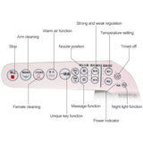 U Shape Multi-function Bathroom Automatic Cleaning Heating Intelligent Flush Toilet Cleaner Cover