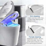 U Shape Multi-function Bathroom Automatic Cleaning Heating Intelligent Flush Toilet Cleaner Cover
