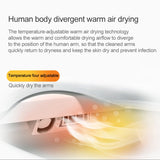 Universal Bathroom Automatic Flushing Drying Massage Intelligent Toilet Cleaner Cover