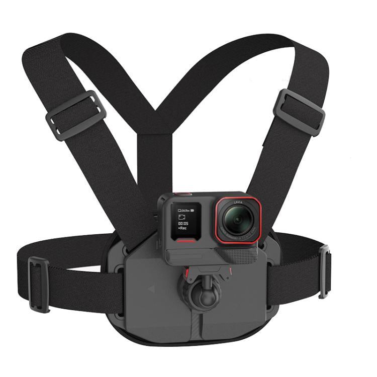 Universal Magnetic Quick-Release Chest Mount Harness For Action Cameras POV Hands-Free Recording Default Title
