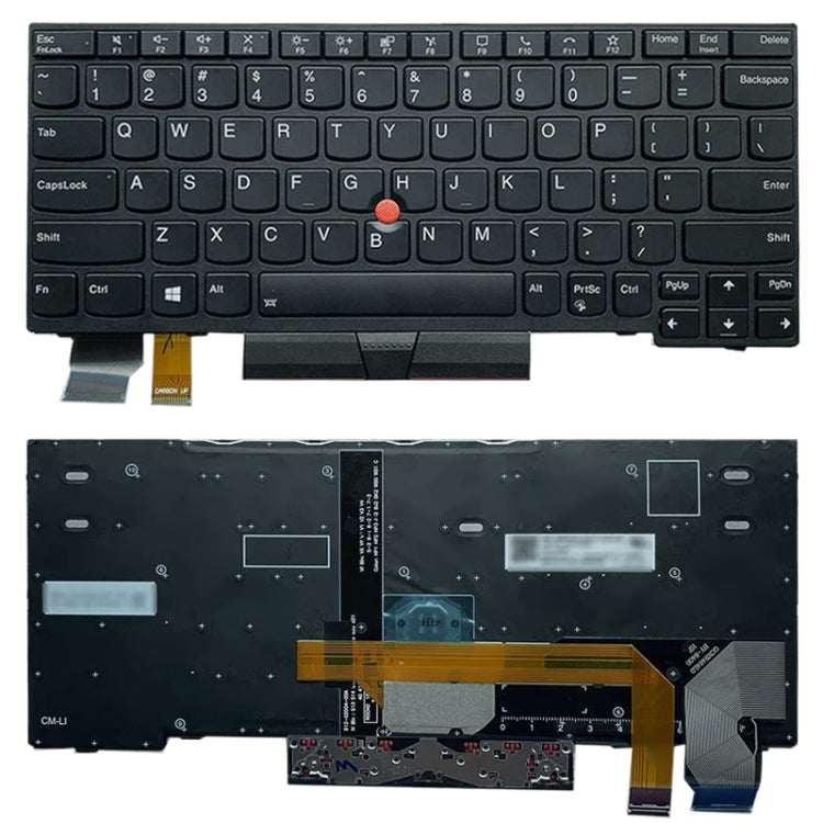 US Version Keyboard With Back Light for Lenovo ThinkPad X13 Gen1 / L13 Gen2 5N20V43181 Default Title