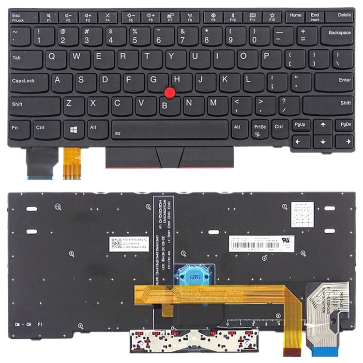US Version Keyboard with Backlight for Lenovo ThinkPad X280 A285 X390 X395 X13 L13 01YP160 01YP040 Default Title