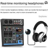 USB Balanced 4-ways Home Computer Recording Bluetooth Sound Card