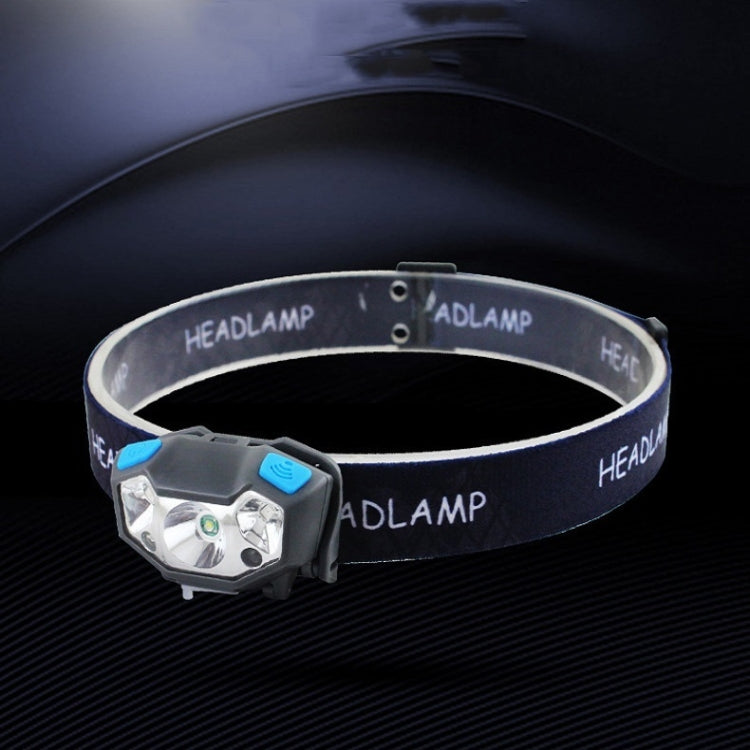 Usb Rechargeable Waterproof Sensor Headlight Outdoor Fishing Light