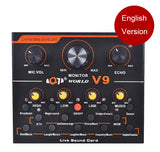 V9 Live Broadcasting Equipment Webcast Entertainment Streamer Sound Card Default Title