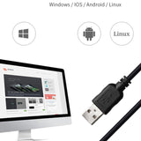 VS5905 One-Dimensional Wired Red Light Scanner Supermarket Express Cashier Barcode Scanner