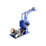Waveshare 4-DOF Metal Robot Arm Kit for Raspberry Pi, Bluetooth / WiFi Remote Control, US Plug