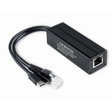 Waveshare Metal Case Gigabit PoE Splitter, 5V 2.5A Type-C Out Default Title