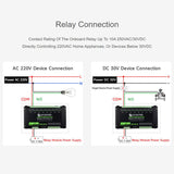 Waveshare Modbus RTU 8-Channel RS485 Relay Module With Digital Input Multi Isolation Protection Circuits, 7~36V Power Supply