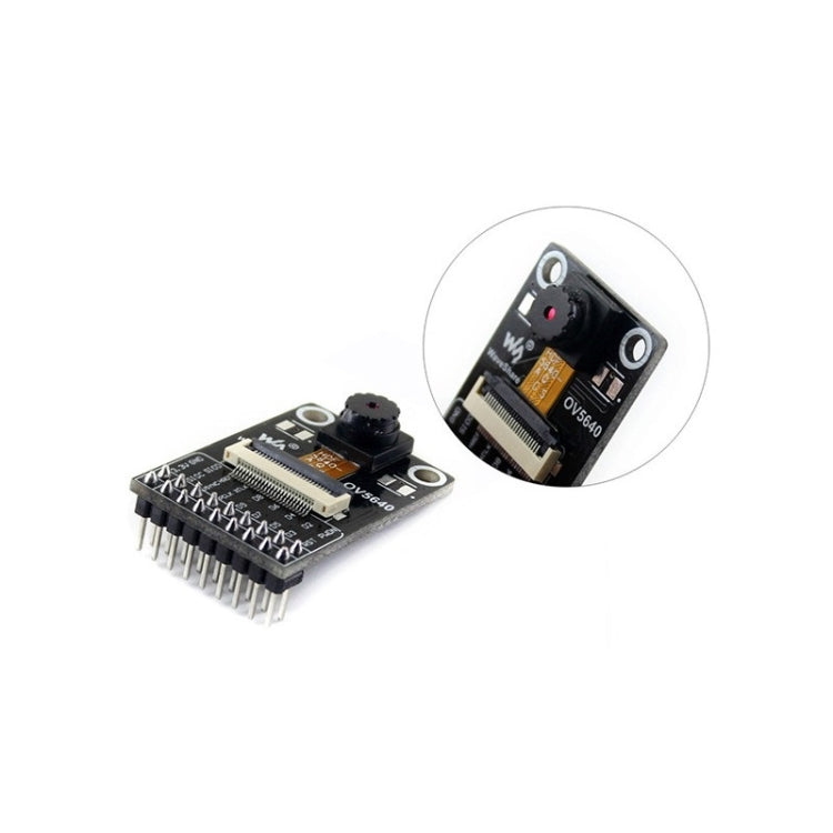 Waveshare OV5640 Camera Module Board (A), 5 Megapixel (2592x1944), Based on OV5640 Image Sensor Default Title