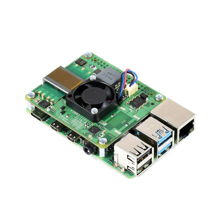 Waveshare Raspberry Pi PoE+ HAT Ethernet Expansion Board for Raspberry Pi 3B+/4B Default Title