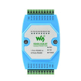 Waveshare RS485-HUB-8P Industrial-grade Isolated 8-ch RS485 Hub, Rail-mount Support, Wide Baud Rate Range Default Title