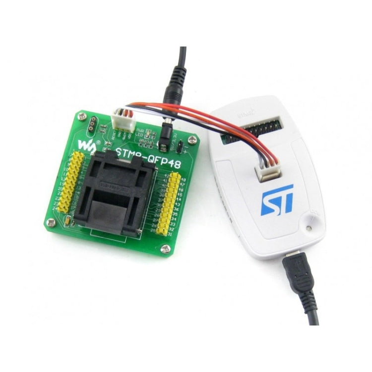 Waveshare STM8-QFP48, Programmer Adapter