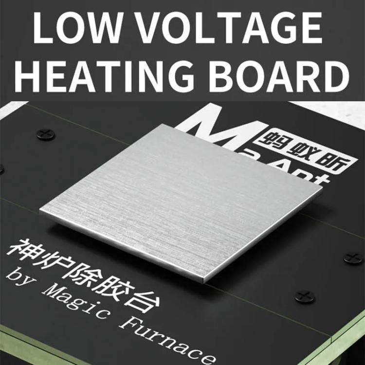 Cell Phone Fixed CPU Font IC Chip Heating Degumming Platform Repair Tool Fixture, Degumming Platform