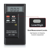 DT-1180 Electromagnetic Radiation Detector Measuring Range 50-1999V/M Electromagnetic Wave Radiation Protection Detector, DT-1180