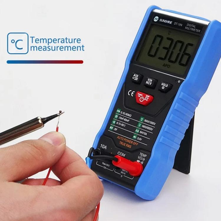 Mini Smart Digital Multimeter With LCD Display Repair Tool Tester, DT-19N