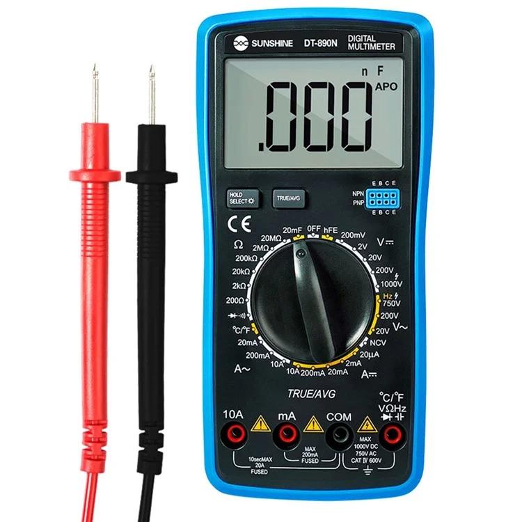 High-precision Digital Multimeter Portable Repair Meter With Burn Protection, DT-890N DT-890N